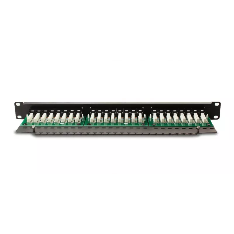 GETFORT PGF-6UTP24-B5 Panel de parcheo UTP Cat.6 de 24 puertos