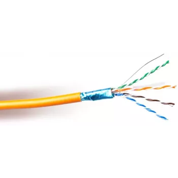 GETFORT Cable de red Premium Cat.6 F/UTP LSOH, 1m, gris