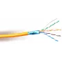 GETFORT Cable de red Premium Cat.6 F/UTP LSOH, 1m, gris