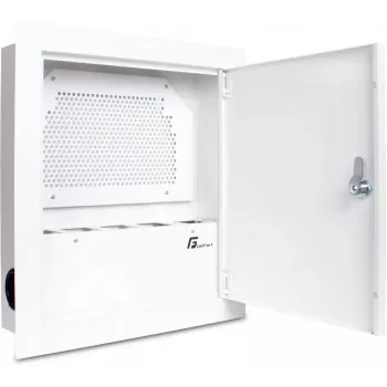 Getfort SPGF-390-350-100 Caja distribuidora multimedia para montaje empotrado 390x350x100 mm blanca