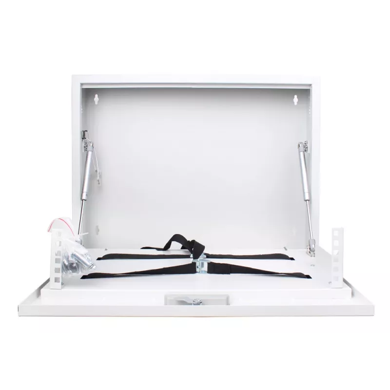 GETFORT WGF02-58/50/13-H-WSG Armario rack 2U CCTV 580x540x130mm Gris