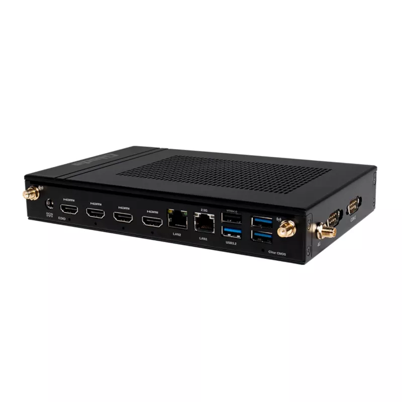 Giada D108 AMD Ryzen 7 8845HS Reproductor Signage tamaño libro