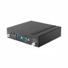 Giada VM23 reproductor multimedia de señalización digital 4K sin ventilador - Intel Celeron J3160, 4GB RAM, 64GB SSD, Dual-HDMI, DisplayPort, Dual-GbE, soporte VESA