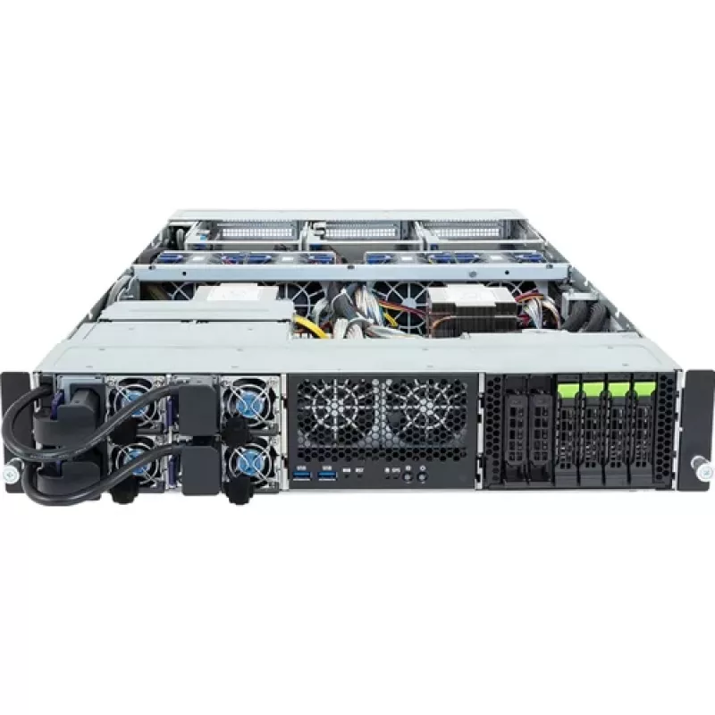 Giga Computing Gigabyte Intel Xeon 6700/6500 2U DP 4 x PCIe Gen5 GPUs servidor