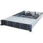 Giga Computing GigaByte R263-S30-AAH2 servidor barebone rack 2U, 12 bahías hot-swap de 3,5 pulgadas/2,5 pulgadas, 2x fuente de alimentación redundante 1300W, Intel C236, LGA 1151