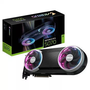 Gigabyte AORUS GeForce RTX 5070 INFINITY 12GB GDDR7 tarjeta gráfica