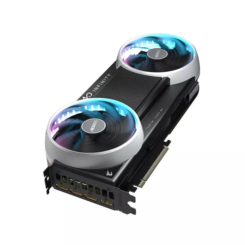 Gigabyte AORUS GeForce RTX 5080 INFINITY 16G tarjeta gráfica, 16 GB GDDR7, PCIe 5.0, DLSS 4, RGB Fusion
