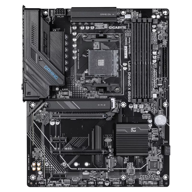 Placa base Gigabyte B550 X GAMING WIFI7 para AMD AM4, DDR4, Wi-Fi 7, M.2, HDMI
