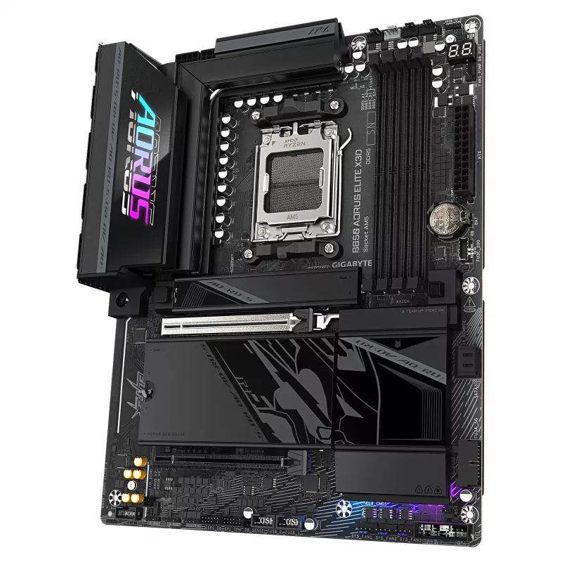 GIGABYTE B850 AORUS ELITE X3D placa base AM5 ATX, DDR5, 4xDIMM, HDMI, 2.5GbE, Wi-Fi 6E