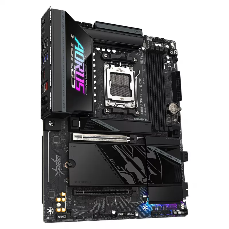 GIGABYTE B850 AORUS ELITE X3D placa base AM5 ATX, DDR5, 4xDIMM, HDMI, 2.5GbE, Wi-Fi 6E