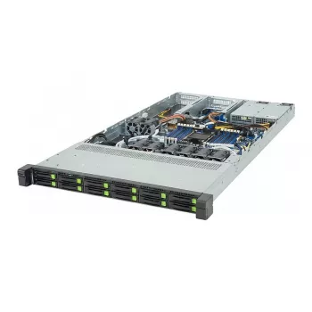 Gigabyte R164-AG0-AAV1 Servidor rack 1U, socket único SP5, AMD EPYC 9004, 12x DDR5, 4x 3,5