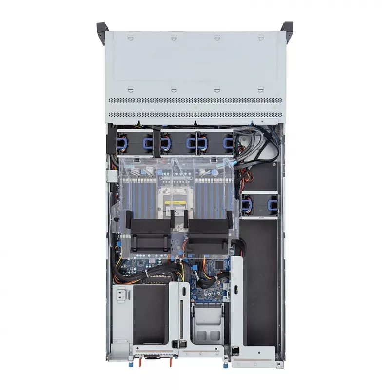 Gigabyte R263-ZG0-AAL2 (Rev. 3.x) servidor rack 2U barebone, single AMD SP5, 12x bahías 3.5/2.5 inch, 2x fuente de alimentación 1200W