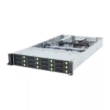 Gigabyte R263-ZG0-AAL2 (Rev. 3.x) servidor rack 2U barebone, single AMD SP5, 12x bahías 3.5/2.5