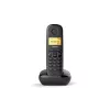 Gigaset A170 Duo Negro Teléfono inalámbrico DECT con contestador automático, 2 auriculares, ECO DECT