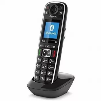 Gigaset E720HX Terminal adicional inalámbrico DECT con identificación de llamadas, Negro