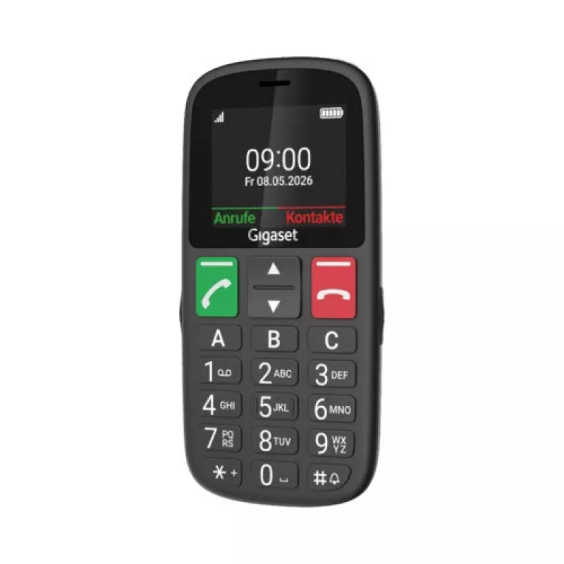 Gigaset GL30 S30853-H1254-R101 teléfono móvil con teclas, negro