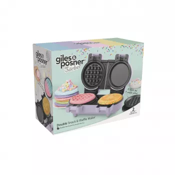 Giles & Posner EK5923GSPPVDE máquina doble para snacks y gofres