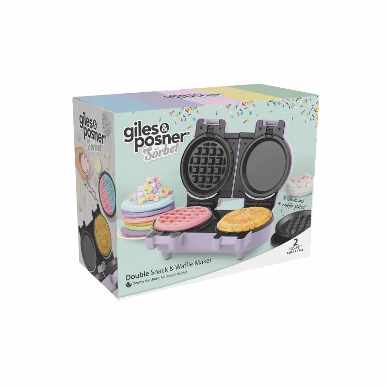 Giles & Posner EK5923GSPPVDE doble sandwichera y gofrera