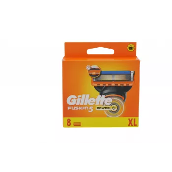 Recambio de cuchillas de afeitar Gillette Fusion5 Power, 8 cuchillas