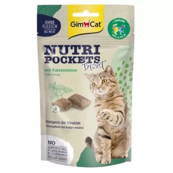 GimCat Nutri Pockets insecto con hierba gatera 60g