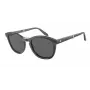 Giorgio Armani Gafas de sol cuadradas de hombre AR8170-5964B1 Havana Acetato con lentes degradadas azules
