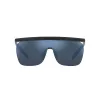 GIORGIO ARMANI gafas de sol hombre AR8169-504255 negro mate gris oscuro piloto cuadradas