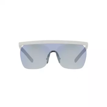 Giorgio Armani Gafas de sol para hombre AR8169-5344D6 Montura cuadrada Transparente gris Gris oscuro UV400