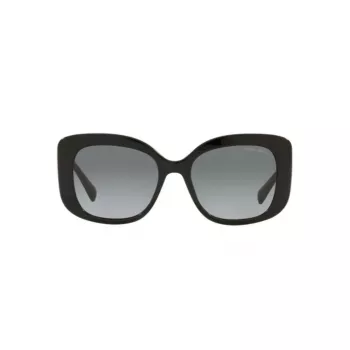 GIORGIO ARMANI GAFAS DE SOL AR8150-500111 para hombre montura de acetato negra lentes de policarbonato grises 53/18/140 mm