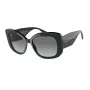 GIORGIO ARMANI GAFAS DE SOL AR8150-500111 para hombre montura de acetato negra lentes de policarbonato grises 53/18/140 mm