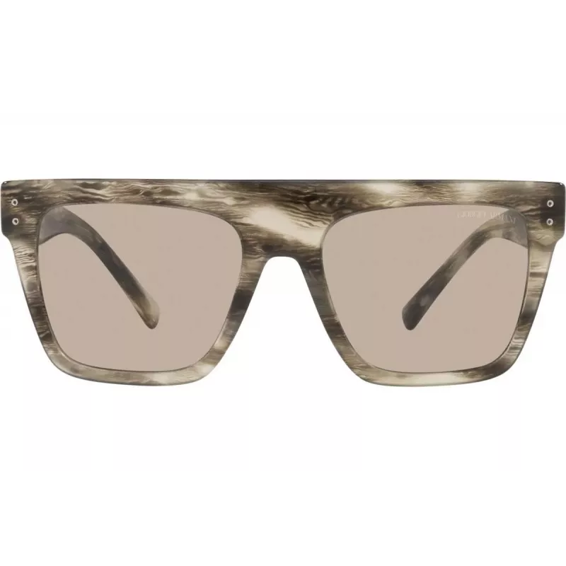 Gafas de sol unisex Giorgio Armani AR8177-5922-3 Havana acetato marrón lente 52mm