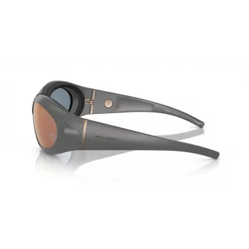 GIORGIO ARMANI Gafas de sol unisex AR8201Q60504Z montura negra lentes gris degradado 61 mm