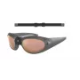 GIORGIO ARMANI Gafas de sol unisex AR8201Q60504Z montura negra lentes gris degradado 61 mm