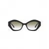 GIORGIO ARMANI Gafas de sol ojo de gato para mujer AR8144-50018E 52/22/145 mm negro/gris