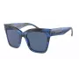 GIORGIO ARMANI Gafas de sol de mujer AR8175-595380 Havana Acetato Butterfly Cat-Eye 54/20/140 mm