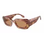 GIORGIO ARMANI Gafas de sol de mujer AR8182-597853 Havana Marrón Acetato 52mm