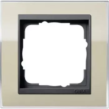 Gira 0211778 Mecanismo interruptor de tecla, conmutador unipolar, 10 A, 250 V AC, Blanco puro Brillante
