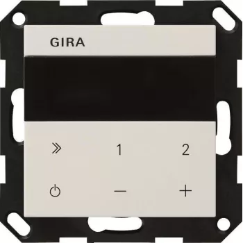 Gira 232003 radio empotrable IP System 55 blanco puro brillante
