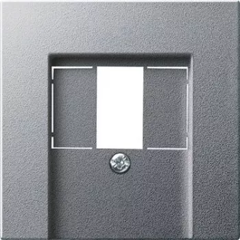 Gira Tapa para toma TAE, System 55, aluminio 027626