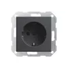 Gira mecanismo de toma de corriente Schuko, System 55, antracita 018828