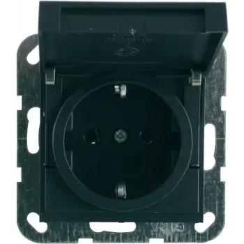 GIRA Mecanismo de enchufe Schuko System 55 Antracita 045428