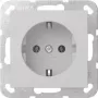 Gira System 55 Toma de corriente SCHUKO gris mate 4188015
