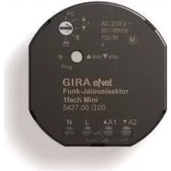 Actuador inalámbrico para persianas/toldos GIRA Mini 542700