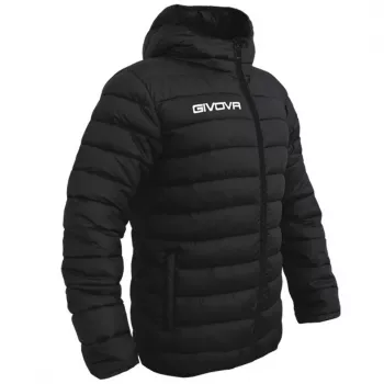 Givova Olanda Chaqueta de entrenamiento unisex con cremallera completa negra