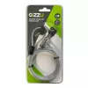 GIZZU Candado de cable para portátil T-Bar de 1,8 m con compatibilidad master-key - Candado de seguridad con llave para ranura Kensington, acero trenzado, Negro