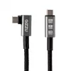 Cable en ángulo Type-C 100W 10Gbps Gizzu 1 m