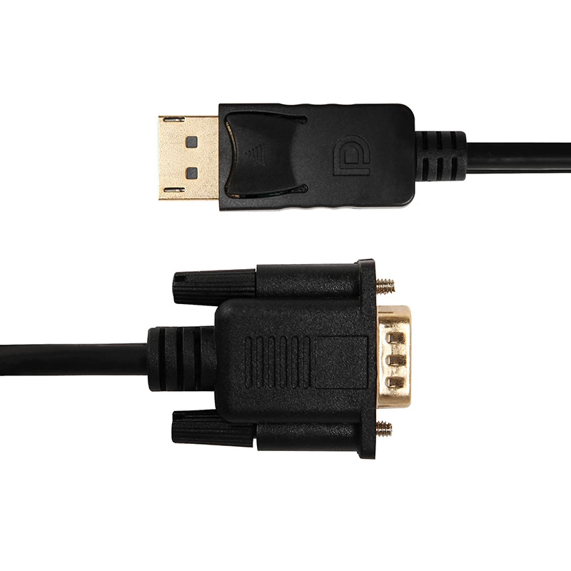Gizzu cable DisplayPort a VGA 1080P 1,8 m Poly