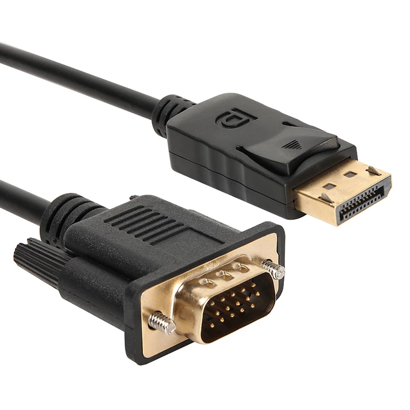 Gizzu cable DisplayPort a VGA 1080P 1,8 m Poly