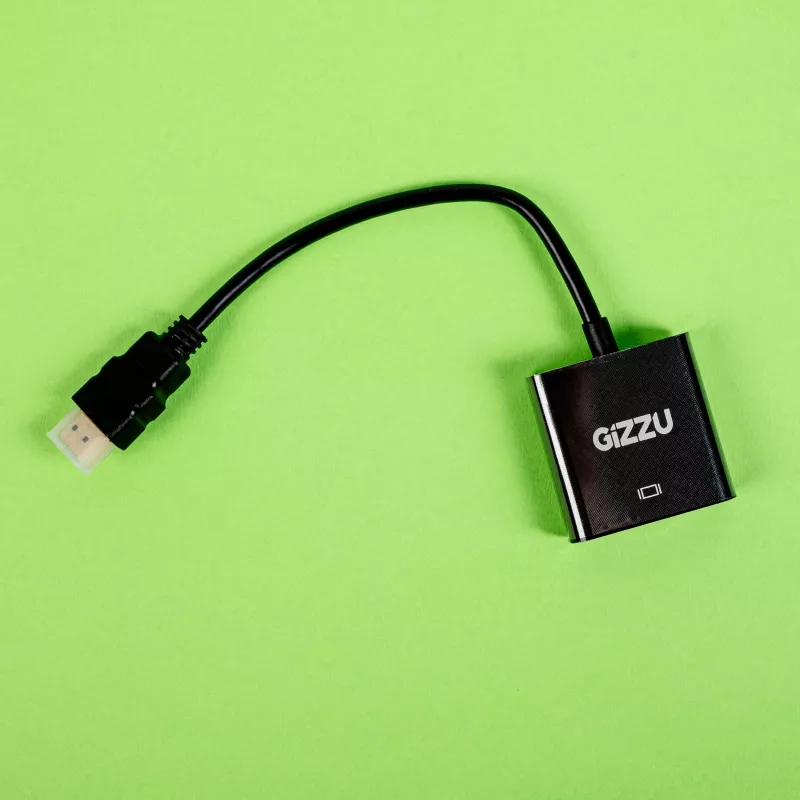 Adaptador HDMI a VGA Gizzu 1080P Poly