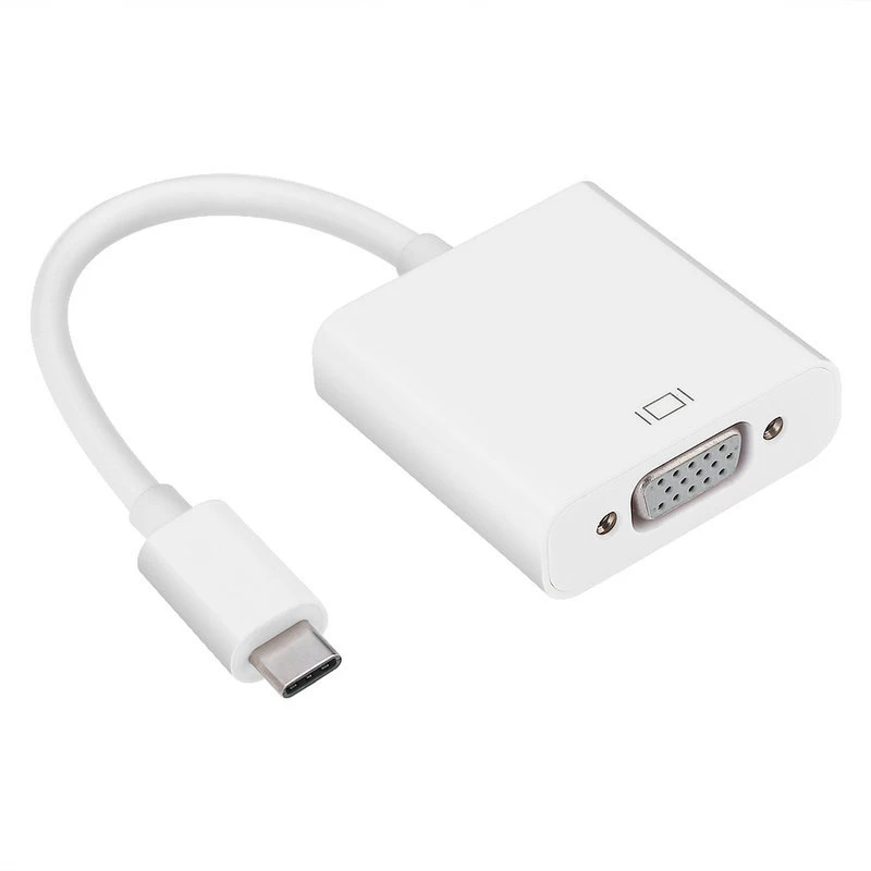 Adaptador Type-C a VGA 1080P Gizzu Poly
