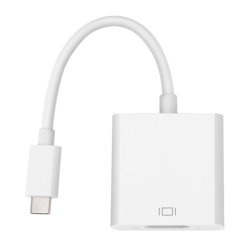Adaptador Type-C a VGA 1080P Gizzu Poly